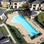 Overhead Shot of Community Pool at Dolce Living Rosenberg, Sovereign Properties